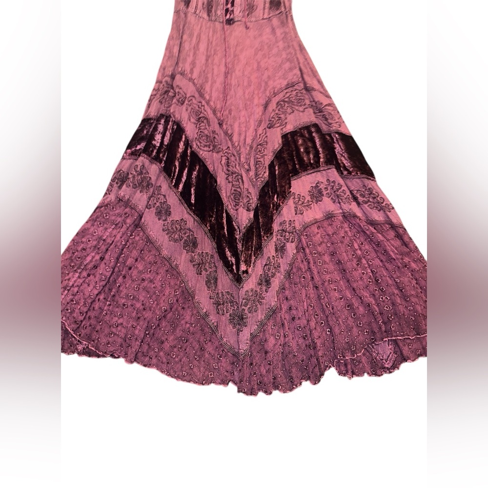 Bohemian maxi dress free size - Picture 2 of 3